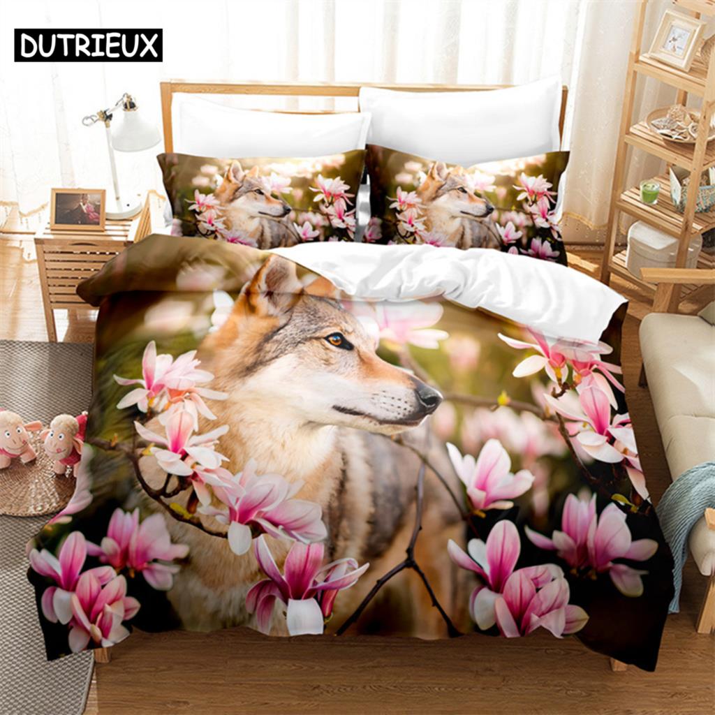 Comforter Eagle Rose Queen Bedding Set Kids Bedding Digital Printing King Size Bedding Set