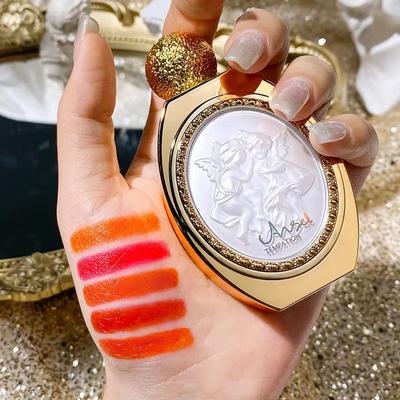 5 in 1 Orientalischer klassischer Schönheits-Lippenstift, matt, pigmentiert, wasserfest, langanhaltendes Lippen-Make-up, seidige Haptik, bezaubernde Kosmetik