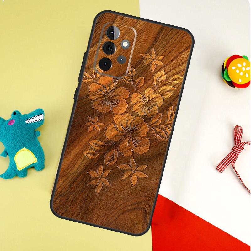 

Hibiscus Retro Hawaiian Flower For Samsung Galaxy A53 A33 A13 A54 A34 A14 A55 A35 A15 A05 A06 A16 A22 A32 A52 Phone Case Samsung A22 4G