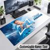 Custom Name Text Mouse Pad Erling Haaland Personalized Desk Pad For Work And Gaming