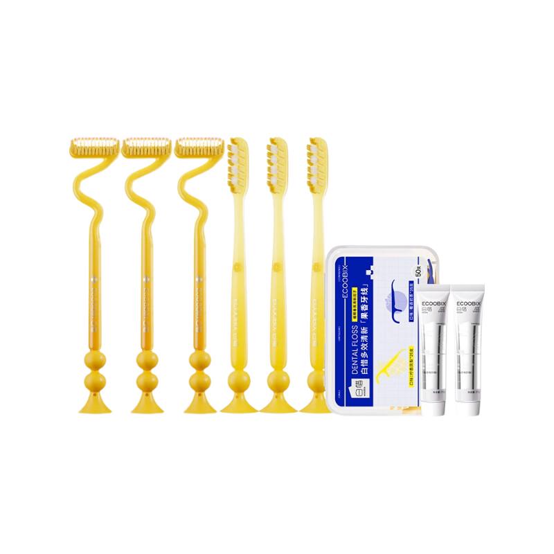

Bai Xi Z-Shape Soft Bristle Toothbrush 6-Pack
