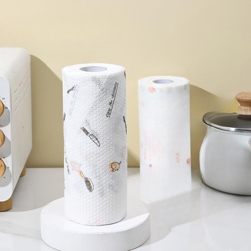 Disposable Wipe Cloths For Kitchen, Heavy Duty Absorbent Cleaning Rags, Reusable Washable Dish Towels For Home And Restaurant