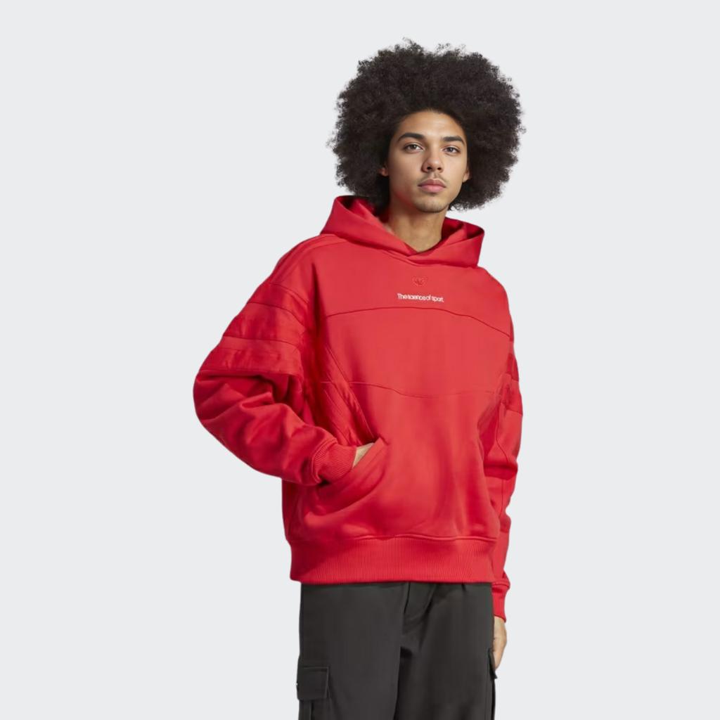 adidas Originals San Diego Hoodie With Letter Print Men Hoodie Light-Crimson IA2477