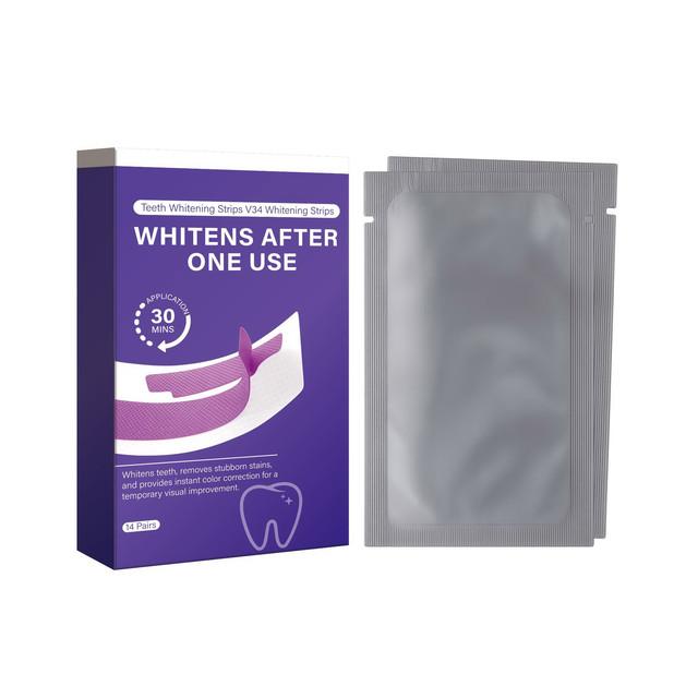 V34 Teeth Whitening Strips Stain Removing