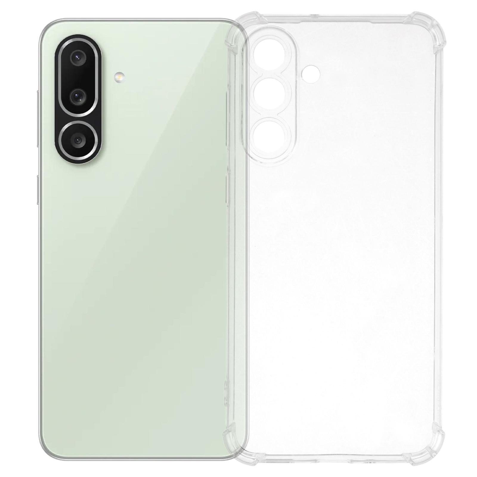 

For Samsung Galaxy M56 5G Phone Case Reinforced Four Corner Anti-Drop Clear TPU Cover As Shown A