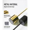 1200MAH USB Rechargeable LED Table Lamp Touch Switch Three Colors Metal Desk Lamp Bedside Lamp Hotel Bar Bedroom Decoration Night Light