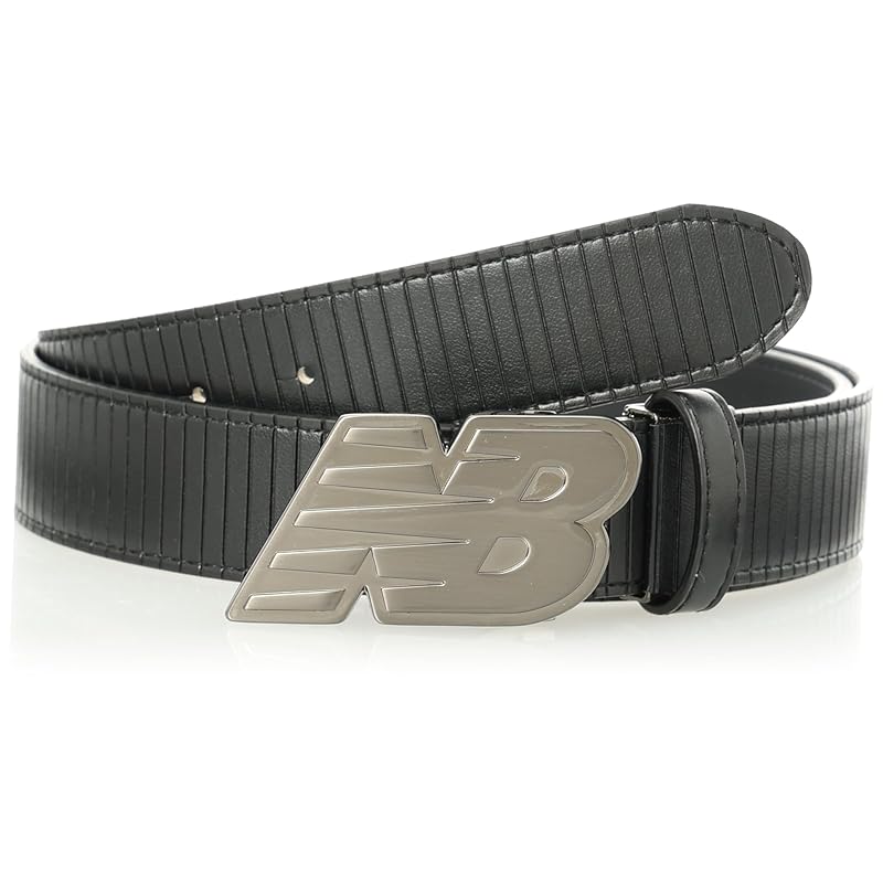 

[New Balance] гольф Продолжение стандартных изделий мужской ремень (Размер пряжки с логотипом NB регулируется) / 012-4982002 010_черный FR