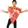 Pizza Slices Costume Toddlers Kids Pizza Slices Tunics Top Halloween Food Costume Funny Cosplay Jumpsuit for Dressing up Party