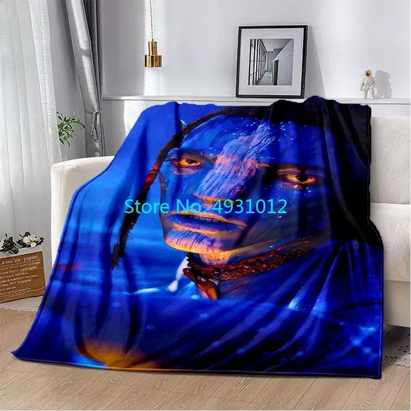 Coperta morbida in peluche Anime Avatar 70x100 cm Morbida Coperta in flanella di agnello Sherpa 3D Regalo per neonati e bambini Plaid Divano Camera da letto