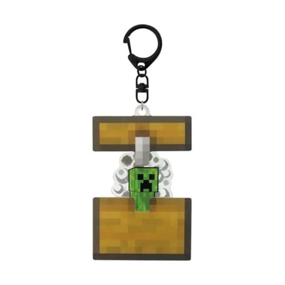 K Company Minecraft Pakatto Acrylic Keychain Creeper CPAK1-MCT-CP H5.9 x W5.4 x D0.8cm