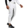 adidas Gestrickte Jogginghose Herren Weiß Moderat Schmal Geschnitten Hose GV3560