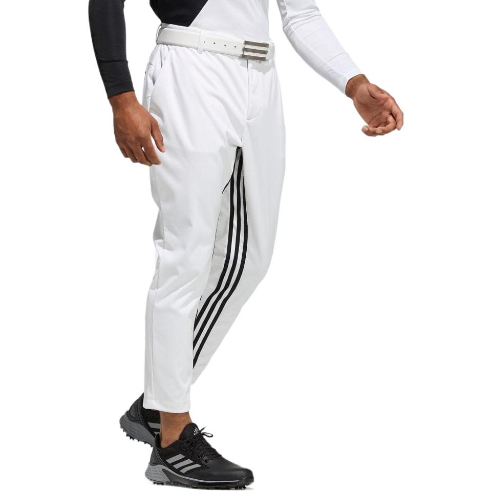 adidas Gestrickte Jogginghose Herren Weiß Moderat Schmal Geschnitten Hose GV3560