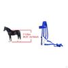 Horse Bridle with Rein And Leading Rope Equestrian Gear for Comfortable Use