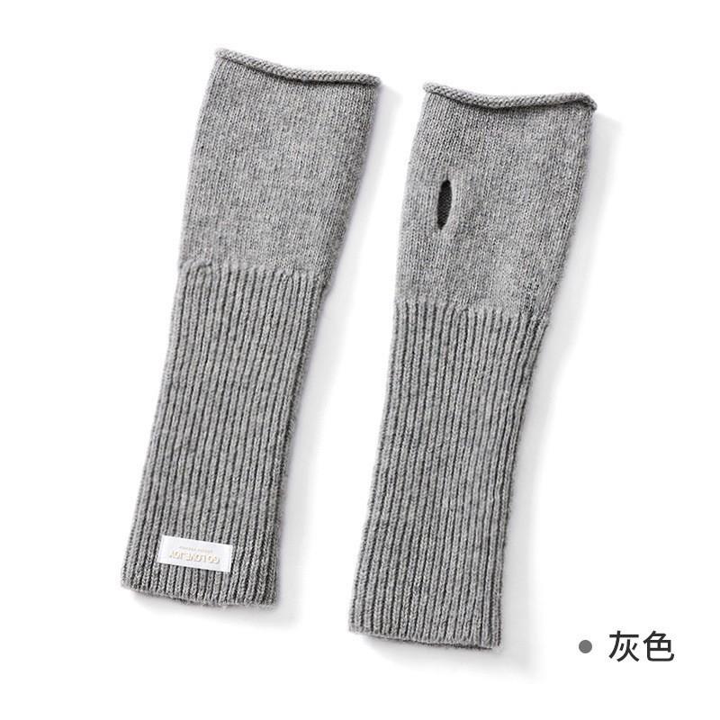 Winter Wool Knit Cycling Gloves Touchscreen Compatible Windproof Warm Full Finger Outdoor Sports DZ149
