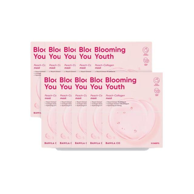 

BANILA CO Blooming Youth Персиковая коллагеновая маска 20 мл 10pcs