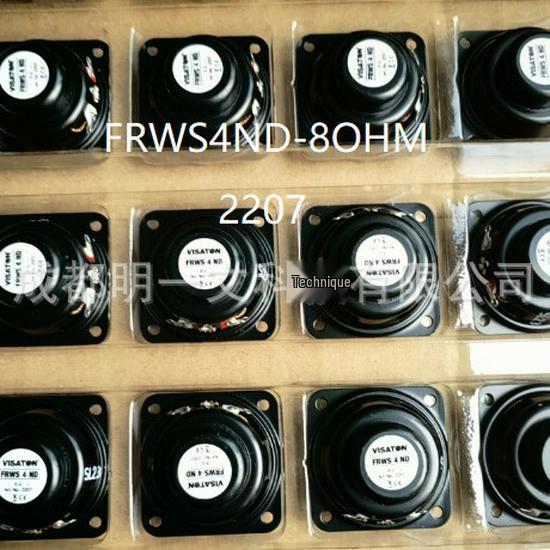 Visaton FRWS4ND 8-Ohm 2W Speaker with Inverter 2207 - New Buzzer