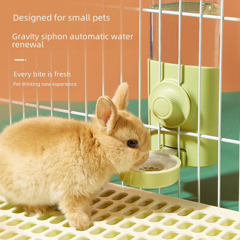 Pet Supplies: Leak-Proof and Bite-Resistant Round Head Water Bottle for Hamsters, Rabbits, and Chinchillas