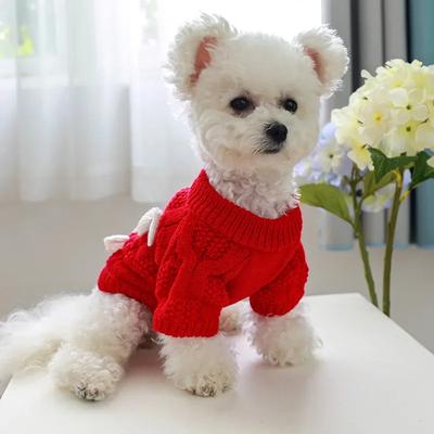 Circle Dog Cat Sweater New Year Clothing Direct From Manufacturer Dog Coat Jacket Home Goods Orig