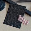 3/6/7/8/9/10 Sheets Nail Art Sticker Self-adhesive Halloween Christmas Butterfly Love Heart Women Fake Nail Decoration Decal