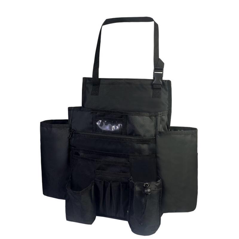 Organizer na przednie siedzenie samochodu Torba do przechowywania oparcia z wieloma kieszeniami Przegrody Regulowane ramię