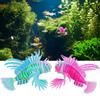 2Pcs Fish Tank Aquarium Landscape Decoration Lionfish Imitation Suction Cups Tasteless