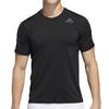 Adidas T Shirts Men's Black Crew Neck Moderate DZ8427