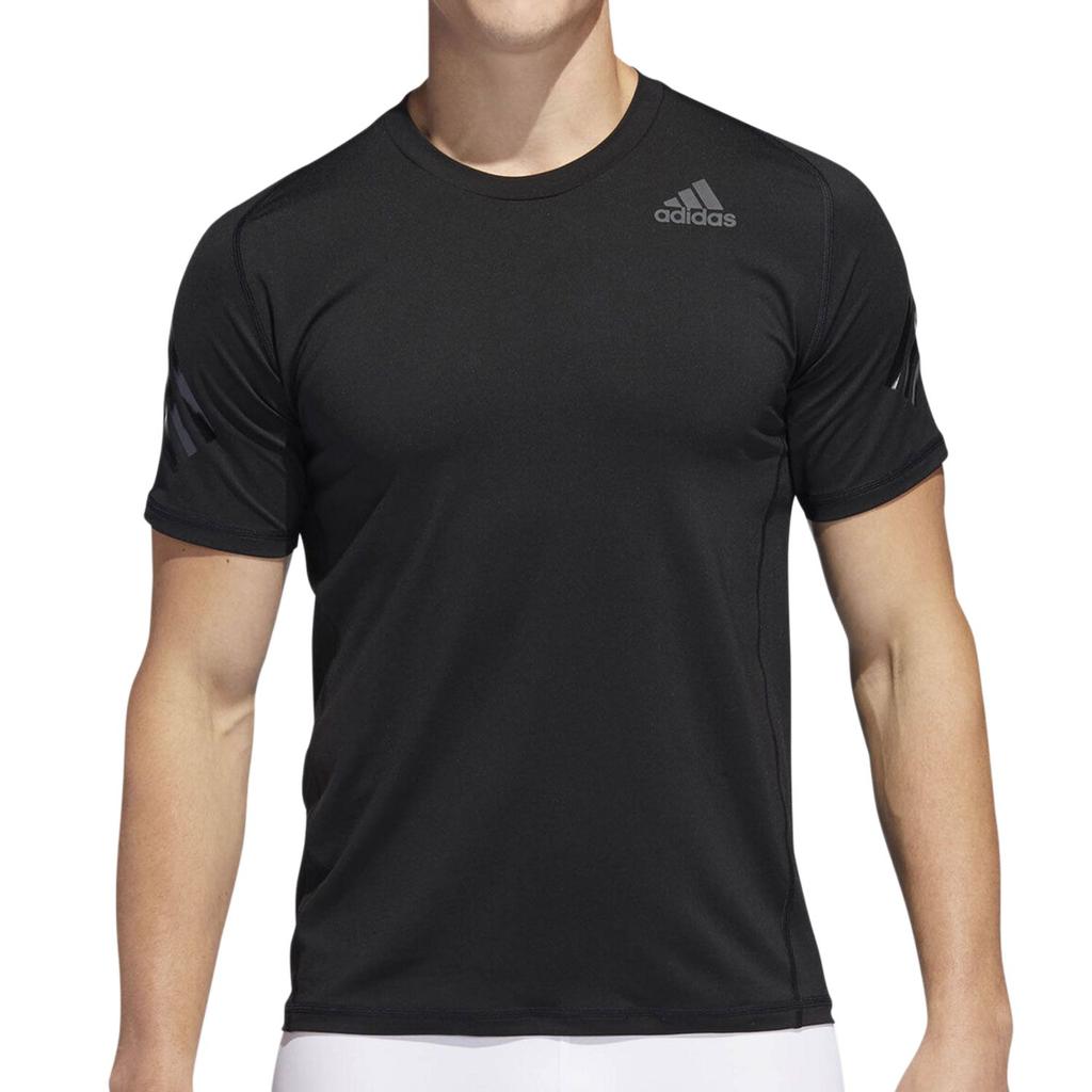Adidas T Shirts Men's Black Crew Neck Moderate DZ8427
