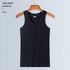 Men's Slim Fit Two-Stripe Quick-Dry Cotton Tank Top
