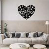 Heart of Hearts Metal Wall Art - Perfect Home Decor Gift for Living Room, Bedroom, and Dining Room