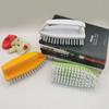 Multi-functional Stiff Bristle Brush for Laundry, Floor, and Shoe Cleaning