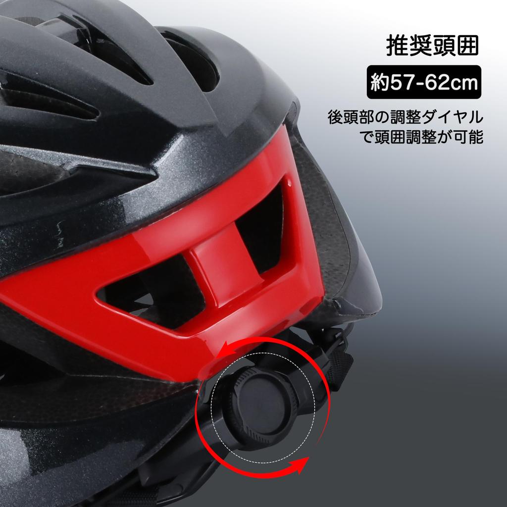 PANTHER Bicycle Helmet for Adults and Cycling Sports Dial Size High Impact Unisex Juniors, Helmet, Adjustment, Breathability, Resistant, HO-06 (White)