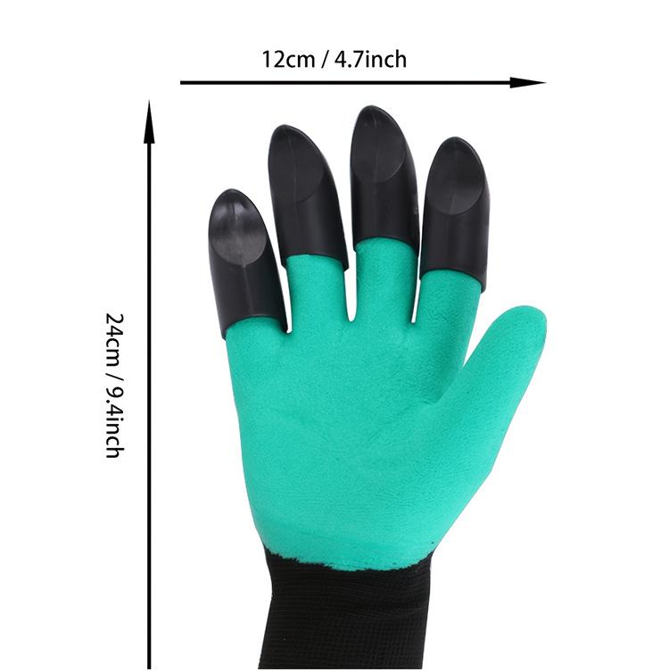 Garden Gloves With Claws - Dig, Plant, Weed & Seed Effortlessly - Protect Your Fingers & Nails,Garden Supplies