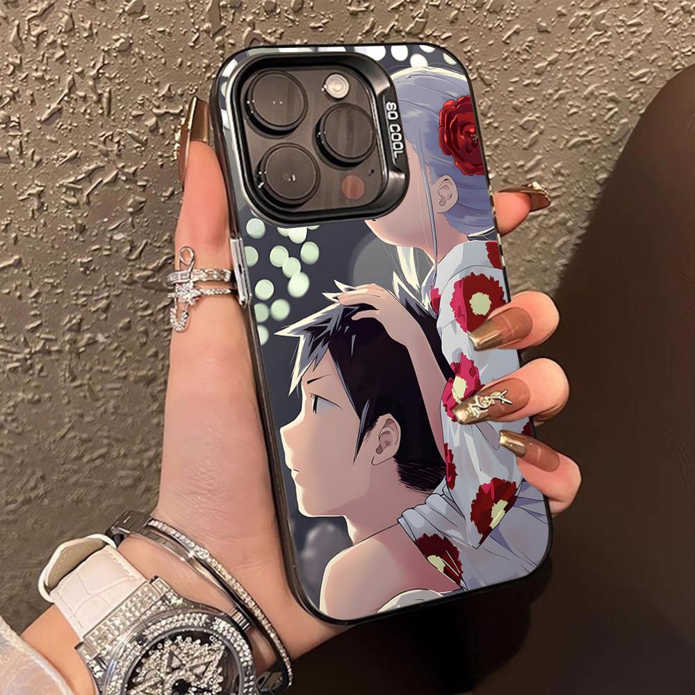 Hakarenai Aharen Reina Phone Case for iPhone 16 15 14 13 12 11 X XR XS 8 7 Pro Max Plus Translucent Colour Printing Cover Luxury