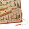 Wooden Magnetics Beads Board Puzzle Busy for Girls Boys Travel Toy
