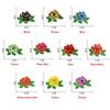 Polyester Fiber Embroidery Flower Patch DIY Handmade 11*8CM Sew On Patch Clothing Accessories Embroidery Repair Patch Hat