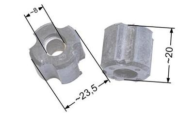 Drive Shaft Bushing 26 Mm / 8 Mm Cg;Wlbc;Bc;Sps; Market Brushcutters Nz117