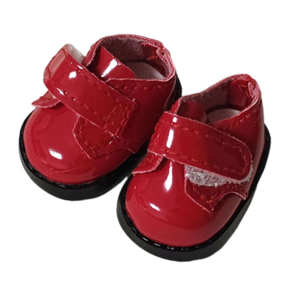 Hand-made Doll Shoes Leather Material Leather Shoes Hobbies For 17CM Labubu Doll Shoes  Doll Toys