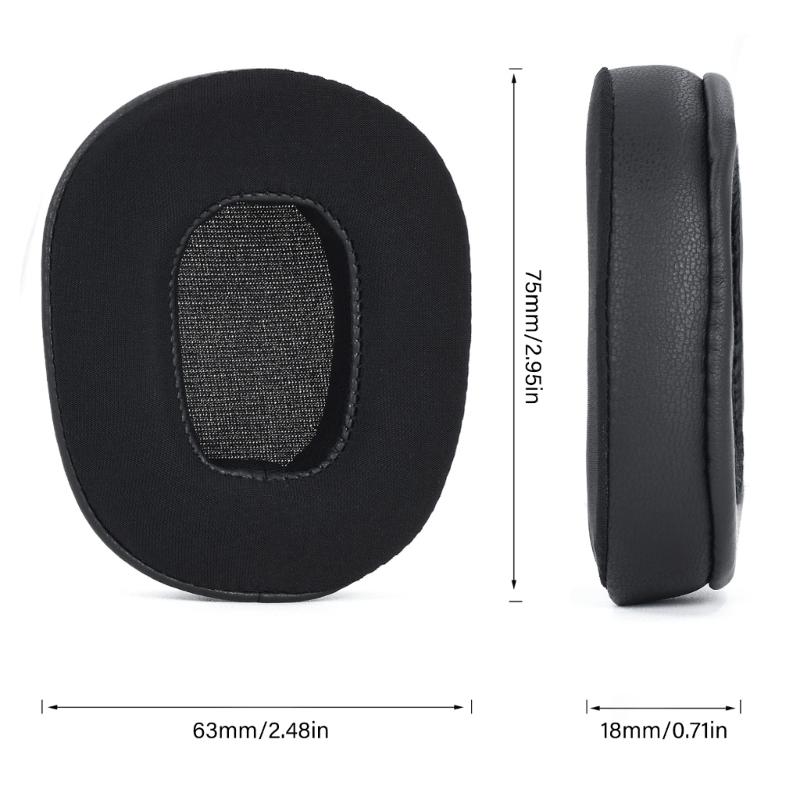 Earpads for B450XT Wireless Headsets Replacement Ear Cushions Breathable Sponge Material For Comfort