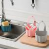 Kitchen Sink Drain Rack Hanging Soap Sponge Holder Shelf Adjustable Storage Basket Bathroom Faucet Holder Kitchen Accessories