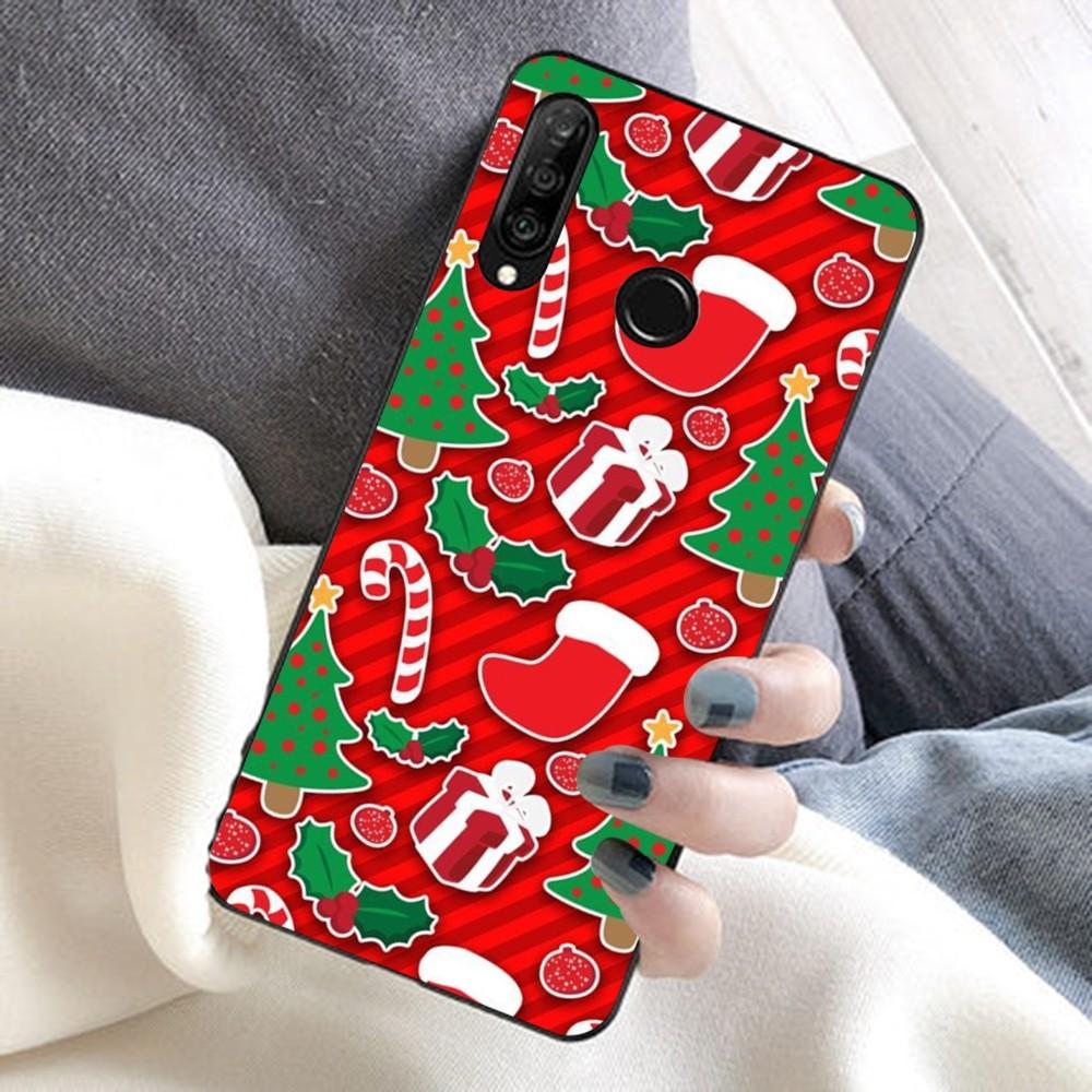 Merry Chrismas Phone Case For Huawei Honor 10 Lite 9 20 7A Pro 9X Pro 30 Pro 50 Pro 60 Pro 70 Pro Plus