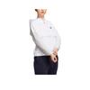 Chaqueta con Capucha Estilo Deportivo Mujer Ropa Exterior Blanco GP0658