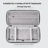 EVA Hard Case Protable Anti-fall Mechanical Keyboard Case Storage Bag Thickened Keyboard Protection Box for 87/68 Keys