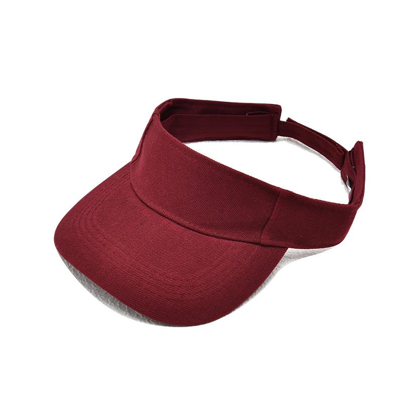 Spring and Summer Men and Women Outdoor Sunshade Empty Top Hat Fashion Sports Running Without Top Baseball Hat