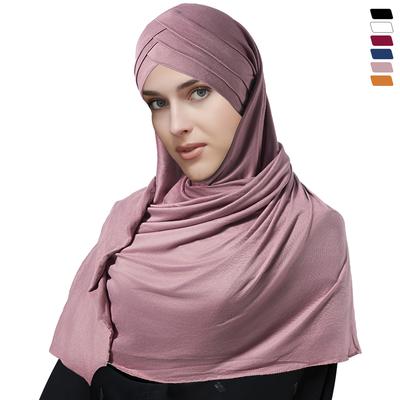 Foulard da donna versatile, stile lungo, casual, alla moda, tinta unita, protettivo dal sole, traspirante