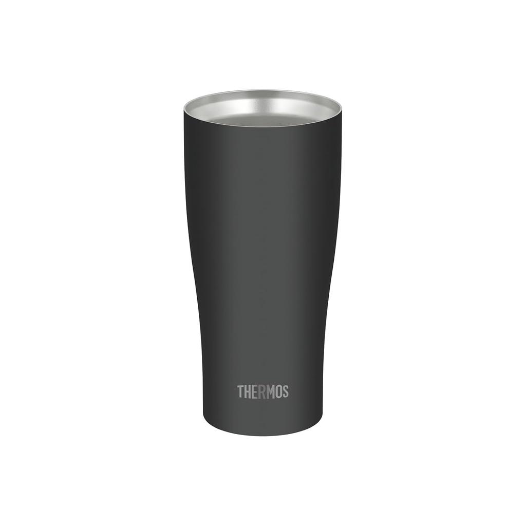 Thermos Vacuum Insulated Tumbler 420ml Matte Black Dishwasher Safe Bottle Structure Heat Retention Cold JDY-421C MTBK