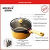 Maibale 16cm Non-stick Milk Pot with Silicone Spoon
