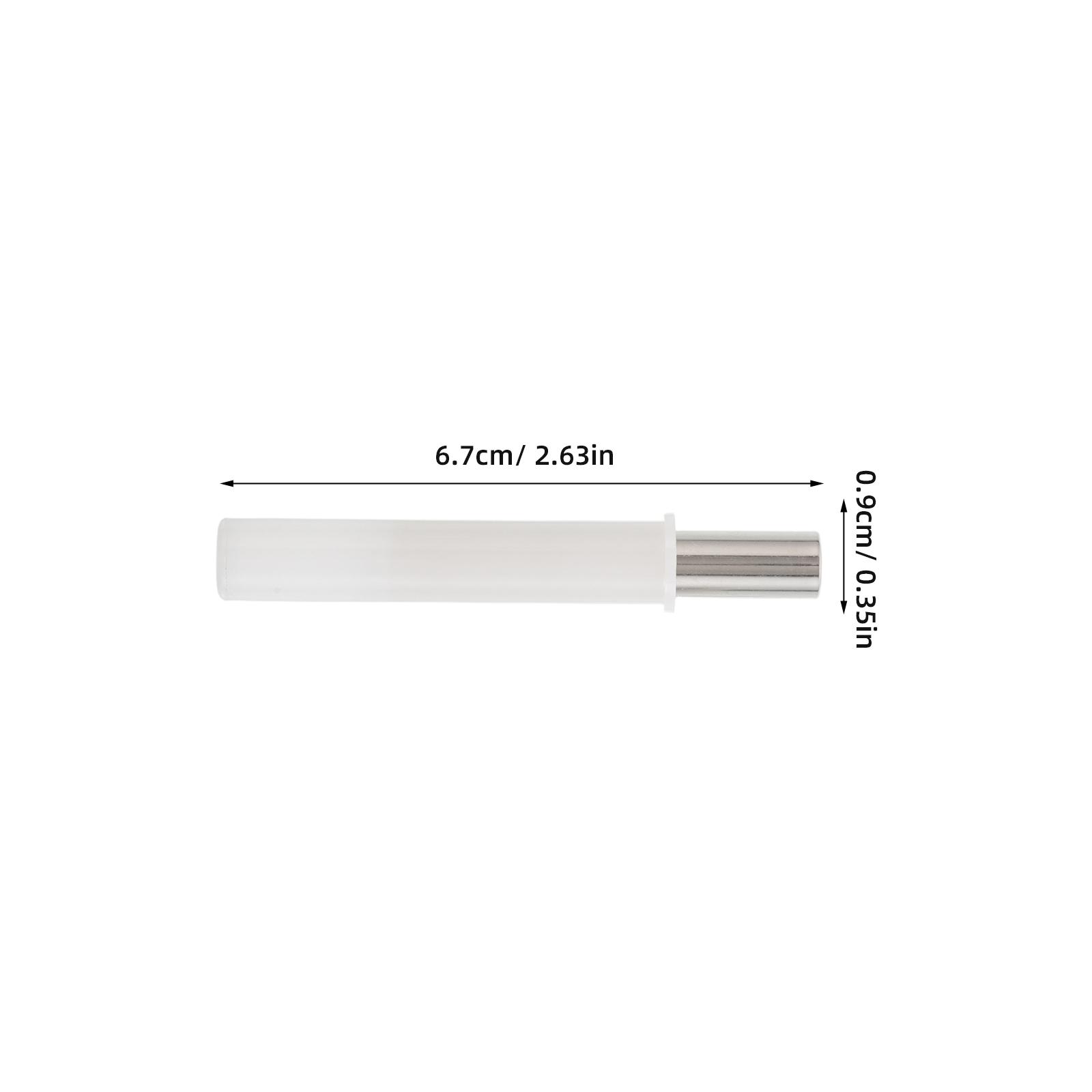 

5Pcs Trash Can Damper Replacement Soft Closing Dampers for Cabinets Bathroom Kitchen Quiet Closure Anti-Collision Design Long білий