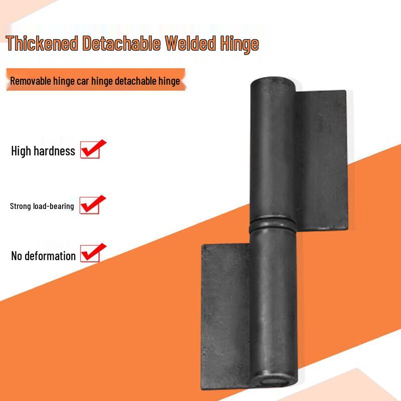 Heavy-Duty Weldable Detachable Pin Hinge