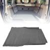 Inflatable SUV Mattress Bed Built in Pillow with Guard Wing 5cm Thick Suede Blow Up Camping Car Sleeping Mattress for Mid Large Minivan Truck