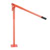 91.4 cm T Post Puller, Heavy Duty Steel Fence Post Puller, 300 kg Load Capacity, Labor-Saving T-Post Remover Tool for Round Fence Posts, Sign Posts &
